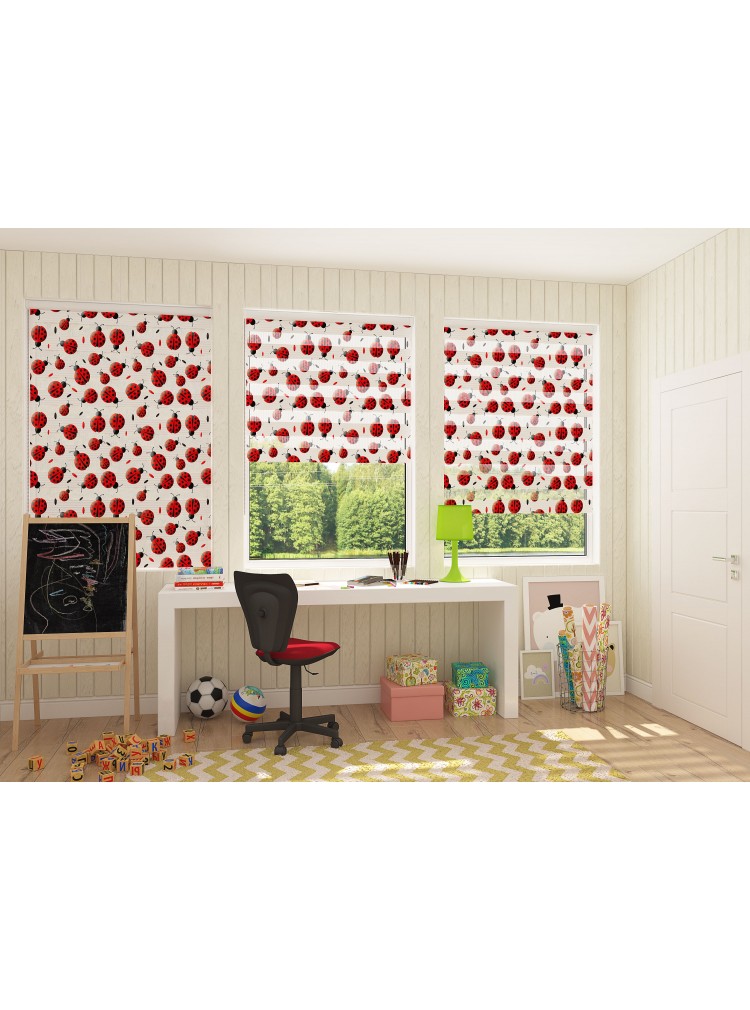 ZEBRA PERDE UĞURBOÇEGİ MODELİ
